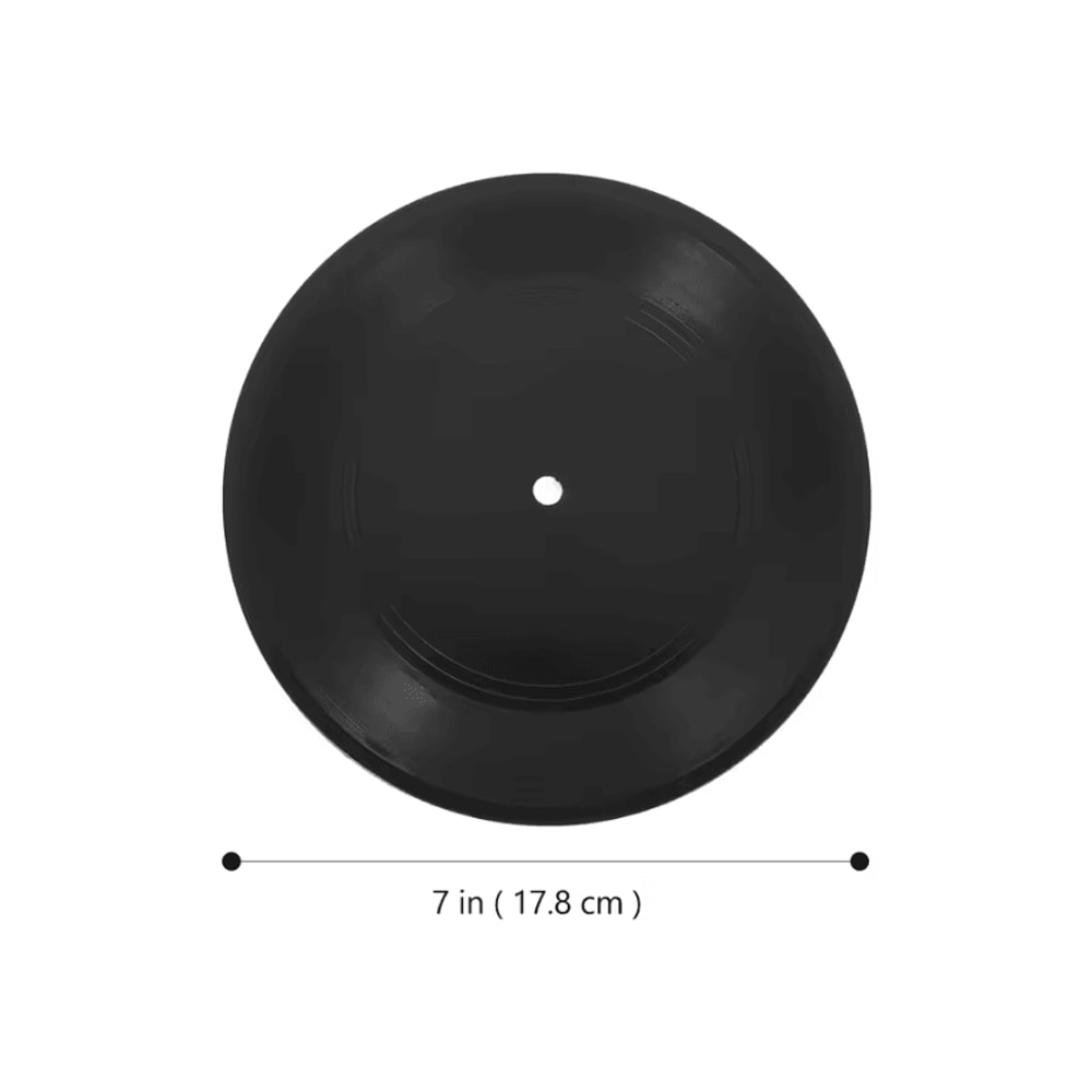 Retro Vinyl Record Wall Decor Set Fake Vinyl Disc Wall Hanging For MusicThemed Spaces 1