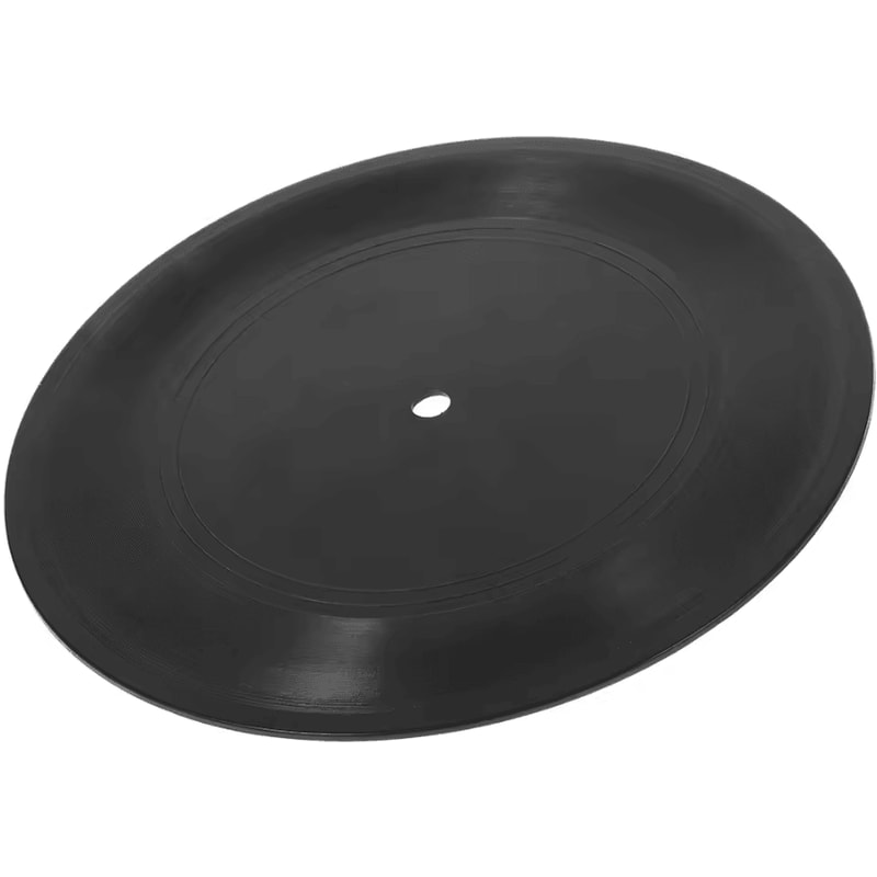 Retro Vinyl Record Wall Decor Set Fake Vinyl Disc Wall Hanging For MusicThemed Spaces 2