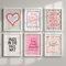 Colorful Typography Canvas Wall Art Prints Frameless Quote Wall Art Decor Modern Posters 4