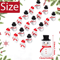 Mini Christmas Snowman Figurines Set Resin Mini Snowman Decor For DIY Holiday Displays 1