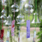 Transparent Glass Wind Chimes Bell Japanese Glass Wind Bell Hanging Decor 0