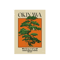 Retro Japandi Okinawa Tree Canvas Wall Art Vintage Japanese Travel Poster Print 4
