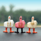 Funny Middle Finger Duck Figurine Cute Resin Duck Desk Decor With Glasses 1