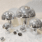 Mushroom Disco Ball Decor Reflective Mirror Mushroom Ornament Party Home Accent 0