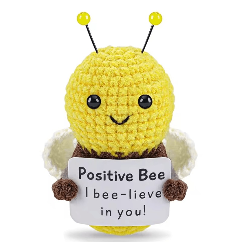 Handmade Emotional Support Crochet Plush Mini Cute Crochet Desk Decor Gift 10