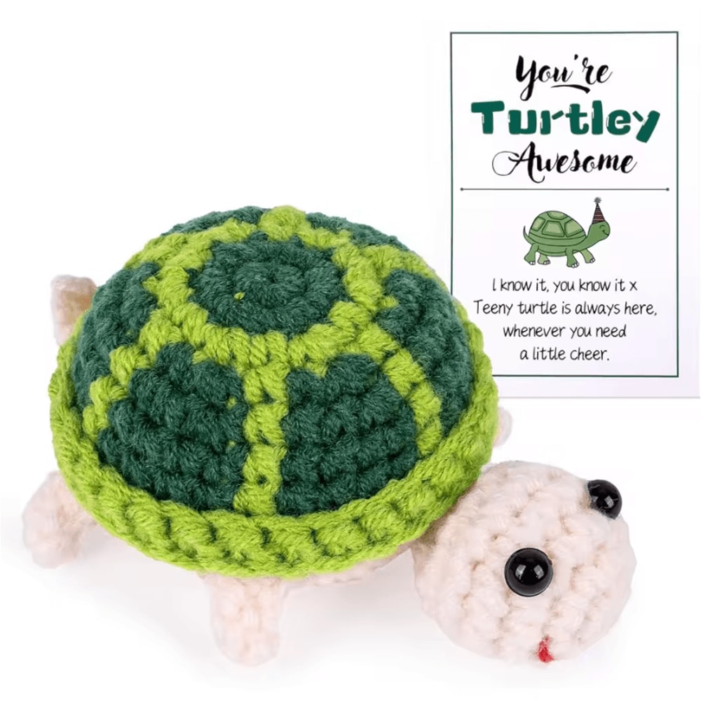 Handmade Emotional Support Crochet Plush Mini Cute Crochet Desk Decor Gift 3