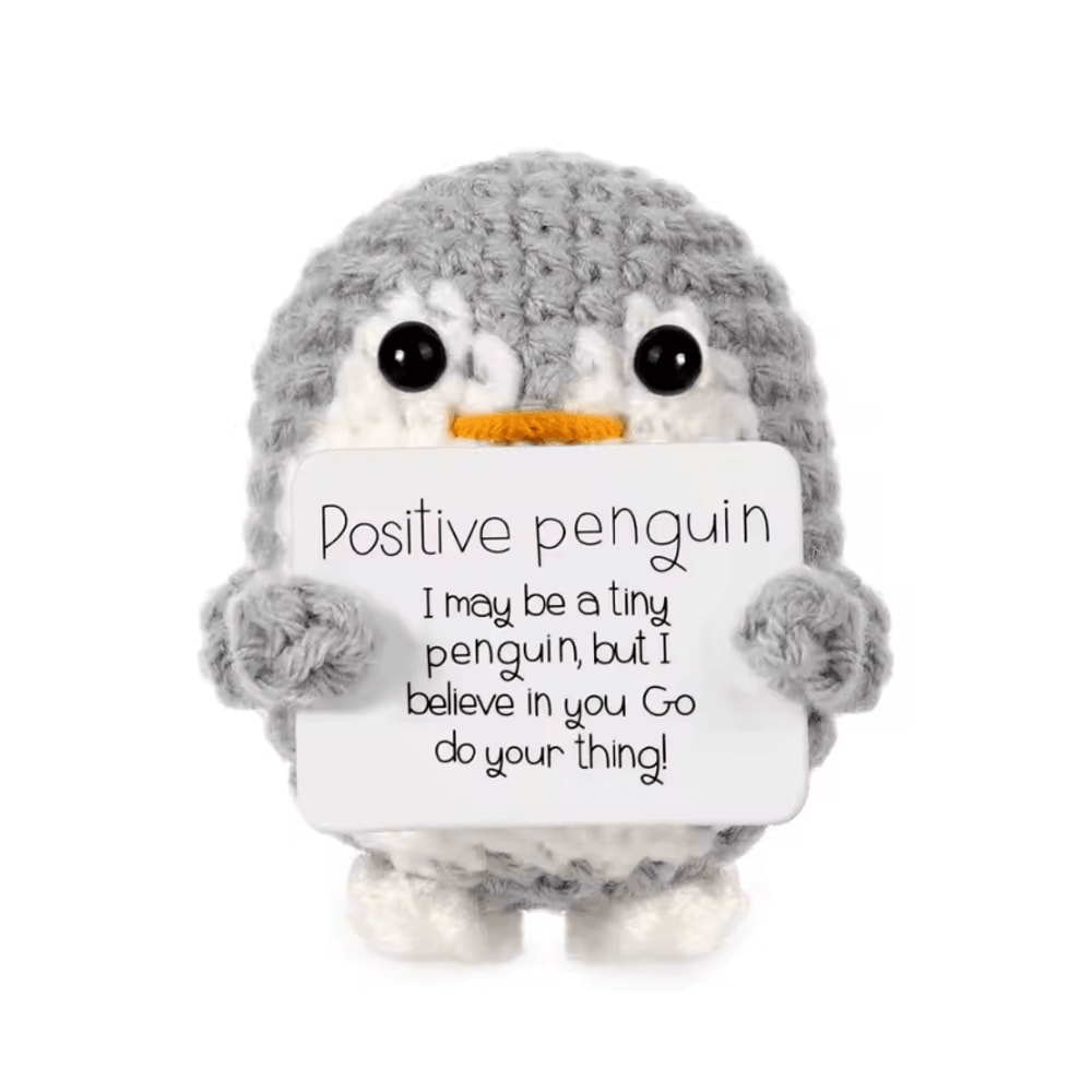 Handmade Emotional Support Crochet Plush Mini Cute Crochet Desk Decor Gift 5