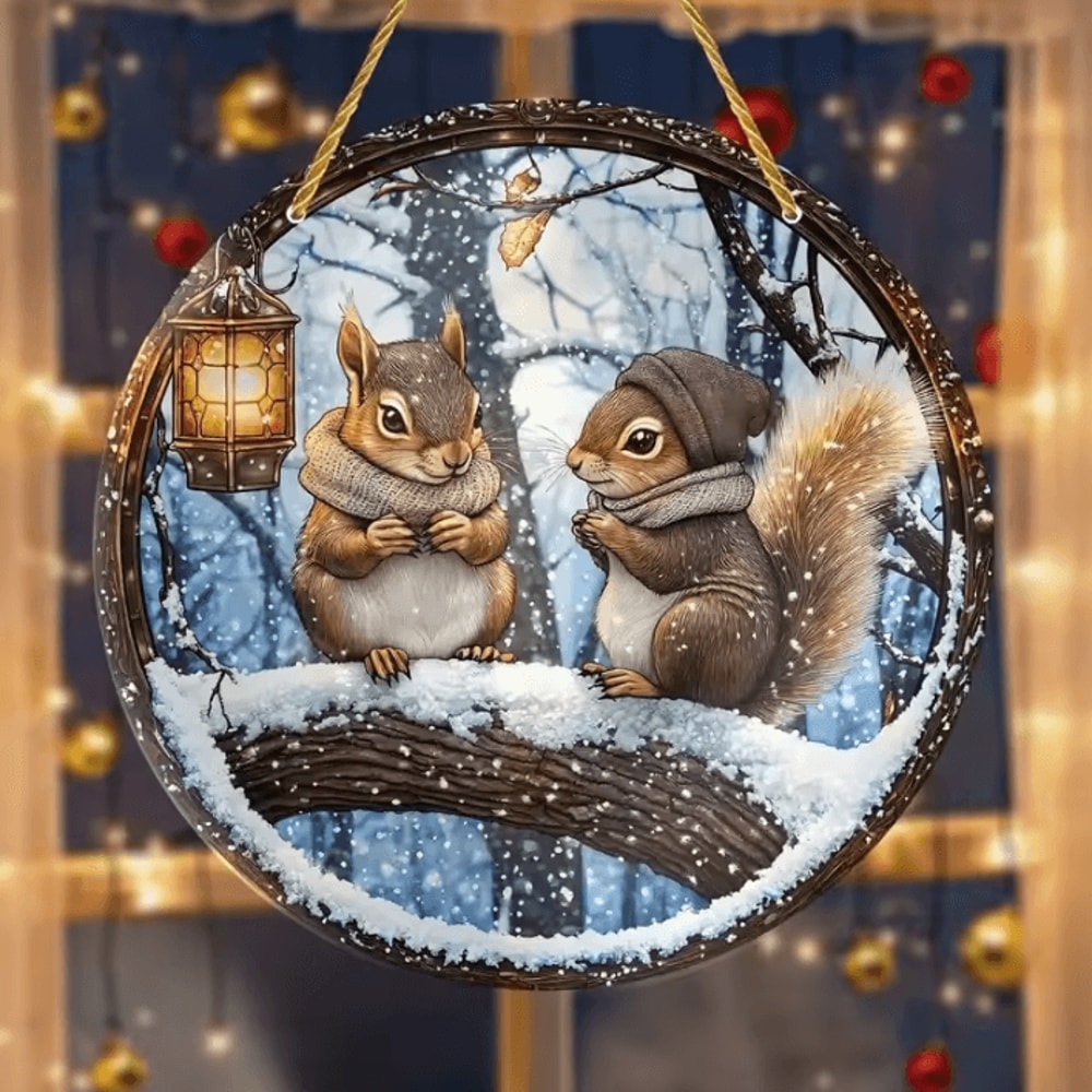 2D Acrylic Bird Window Hanging Ornament Colorful Bird Flower Suncatcher Decor 8