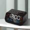 Modern LED Digital Alarm Clock With FM Radio USB Smart Desk Alarm Clock 0