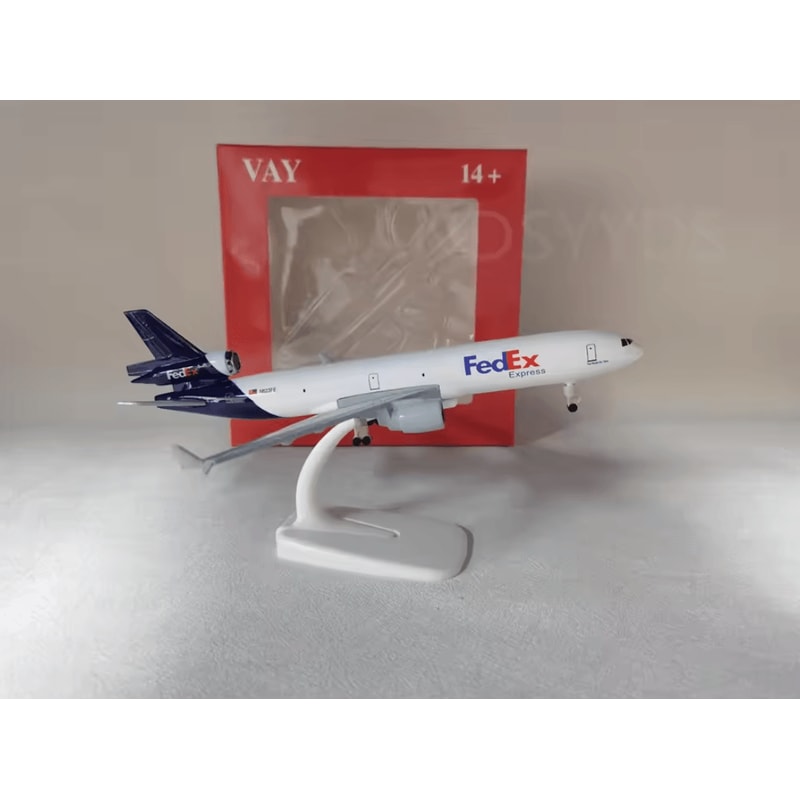20cm MD11 Alloy Aircraft Model Plane Detailed Diecast Airplane Display Decor 5