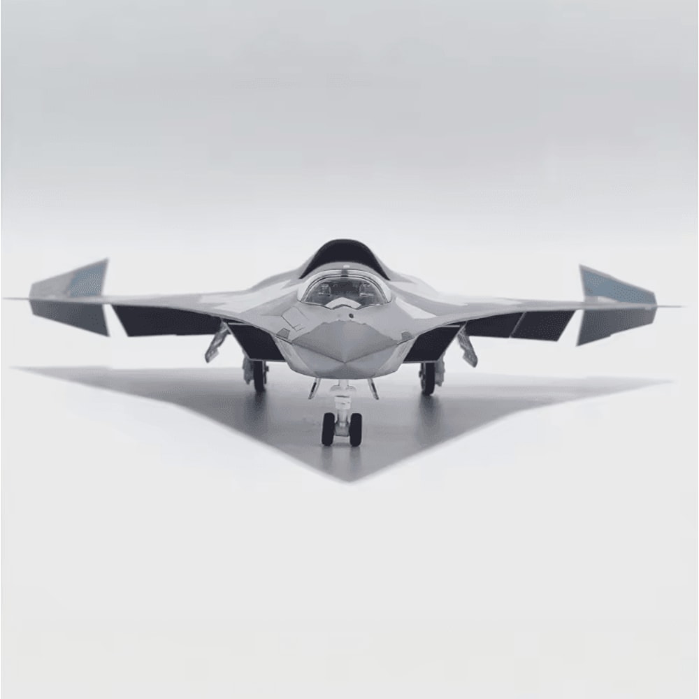 J36 Stealth Fighter 1 72 Diecast Model Airplane With Display Stand 4