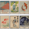 Goldfish Lotus Japanese Canvas Wall Art Hokusai Ohara Koson Inspired Print 1