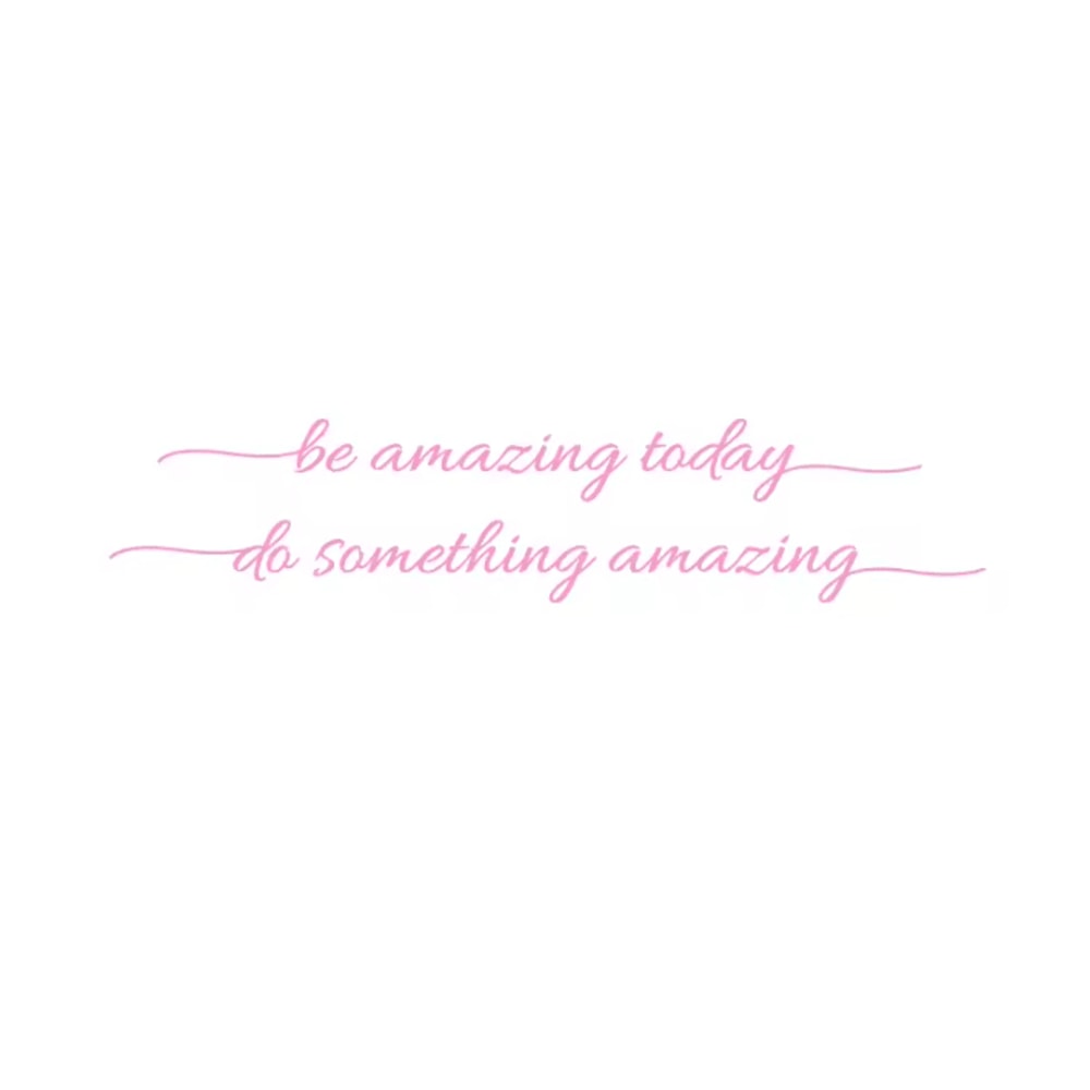 You Look Amazing Mirror Vinyl Decal Motivational Bathroom Bedroom Sticker 10