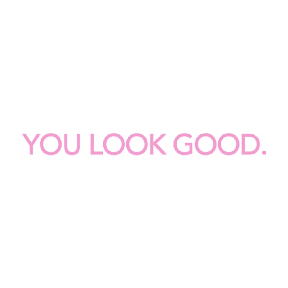 You Look Amazing Mirror Vinyl Decal Motivational Bathroom Bedroom Sticker 15