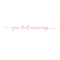 You Look Amazing Mirror Vinyl Decal Motivational Bathroom Bedroom Sticker 8