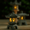 Mini Zen Pagoda Lantern Light Sandstone Bonsai Garden Decor 1