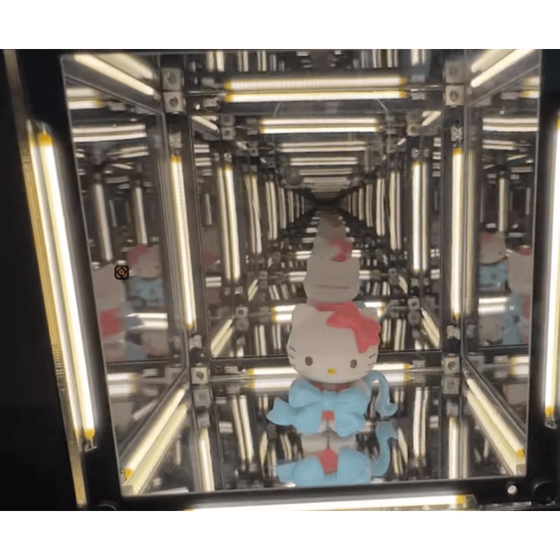 4D Hypercube LED Night Light Infinity Acrylic Cube Lamp For Gamer Room Desk Decor 1