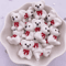 Kawaii HandPainted Resin Bear Flatback Set Colorful DIY Craft Mini Figurines 10PCS 0
