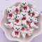 Kawaii HandPainted Resin Bear Flatback Set Colorful DIY Craft Mini Figurines 10PCS 0