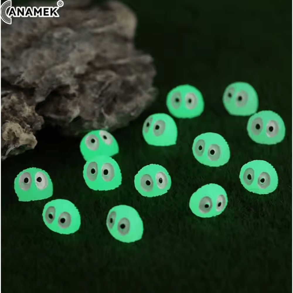 GlowintheDark Dust Elf Miniatures 10pcs Kawaii Micro Landscape Decor Set 0