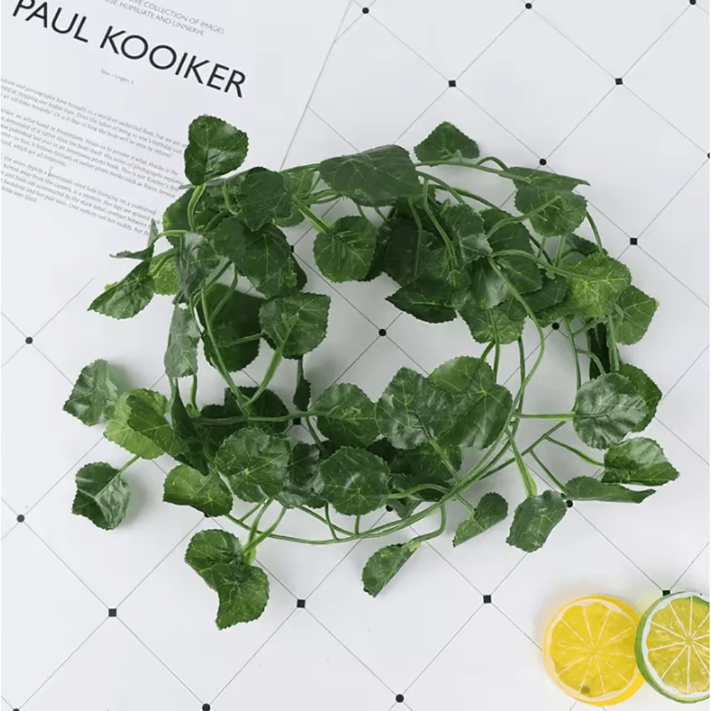 24M Artificial Ivy Vine Garland Lush Green Hanging Leaves For Aesthetic Wall Decor 5