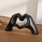 HeartShaped Love Table Sculpture Aesthetic Romantic Decor For Shelves Living Spaces 2