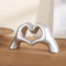 HeartShaped Love Table Sculpture Aesthetic Romantic Decor For Shelves Living Spaces 4