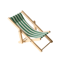 Mini Wooden Folding Beach Chair 1 12 Dollhouse Coastal Furniture Decor 3