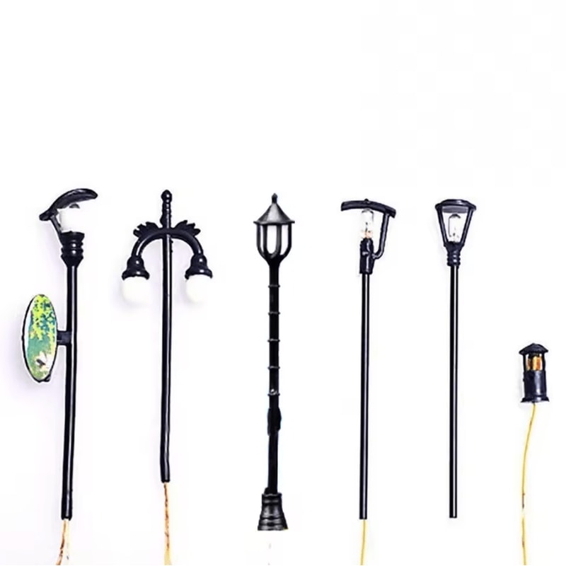 Mini Fairy Garden Landscape Set Lighthouse Bridge Cottage DIY Decor Kit 7