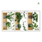 3Piece Plant Wall Sticker Set Minimalist Potted Plant Vinyl Decals For Modern Spaces 3
