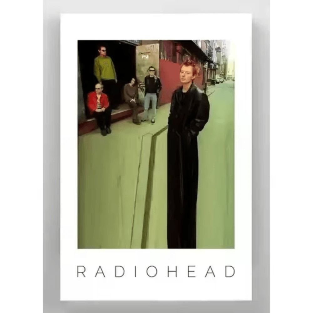 Radiohead The Bends Album Cover Canvas Poster Vintage Rock Wall Art Decor 10