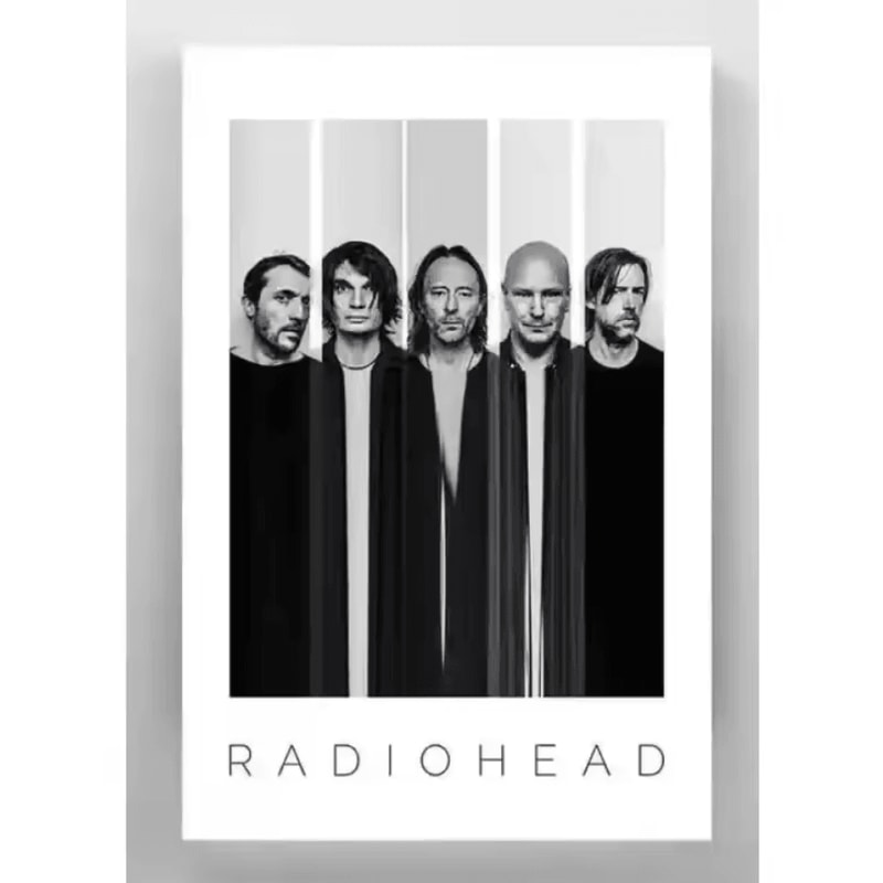 Radiohead The Bends Album Cover Canvas Poster Vintage Rock Wall Art Decor 12