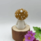 Meditation Yoga Mushroom Figurine Set Cute Resin Desktop Zen Decor 3