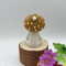 Meditation Yoga Mushroom Figurine Set Cute Resin Desktop Zen Decor 3