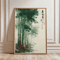 Japanese Zen Pine Tree Canvas Poster Minimalist Oriental Wall Art Decor 8