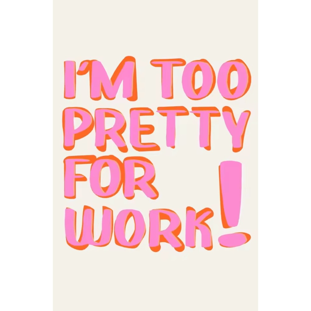 More Amor Por Favor Pink Canvas Poster Colorful Retro Love Quote Wall Art 2