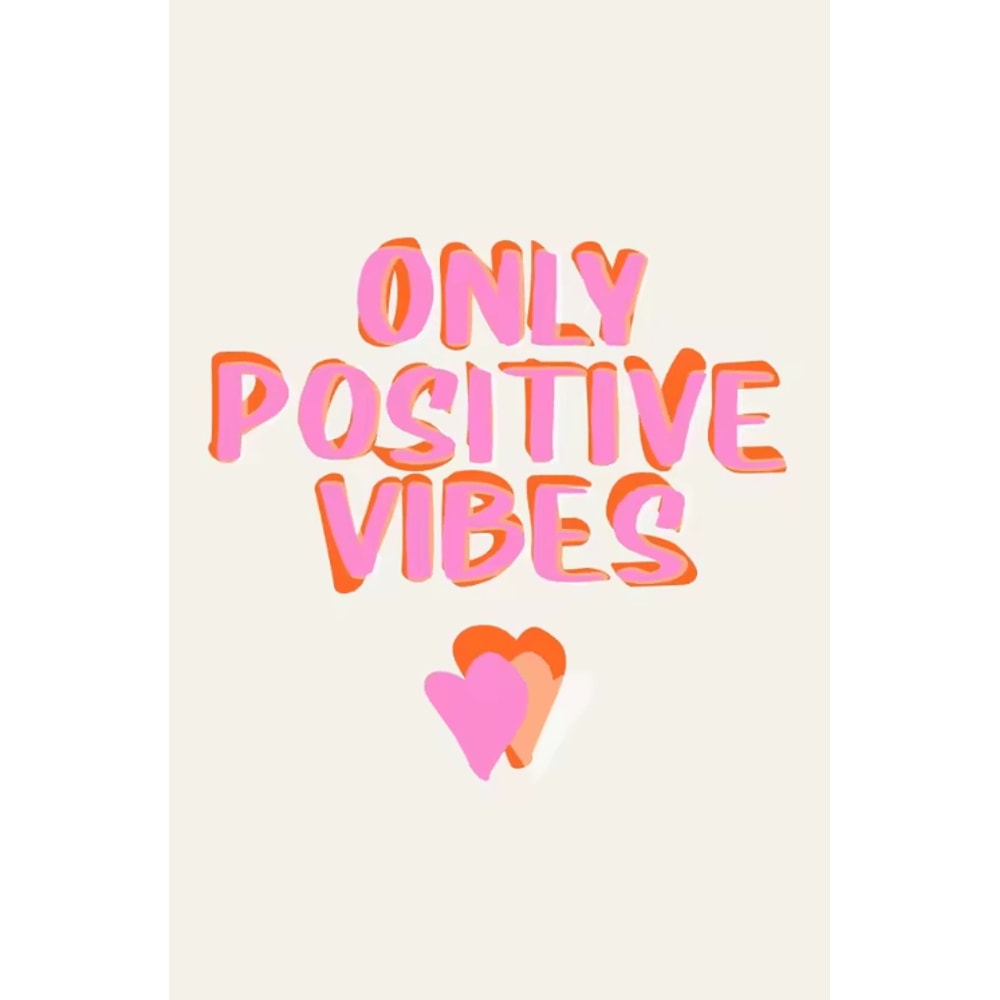 More Amor Por Favor Pink Canvas Poster Colorful Retro Love Quote Wall Art 5