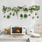3D Flower Shelf Wall Stickers Creative Potted Plant Decal Decor For Home 5