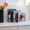 Decorative Faux Book Set Aesthetic Fake Books For Shelf Coffee Table Styling 3PCS 15