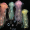 DIY Jellyfish Hanging Night Lamp Colorful OceanThemed Decor Light 0