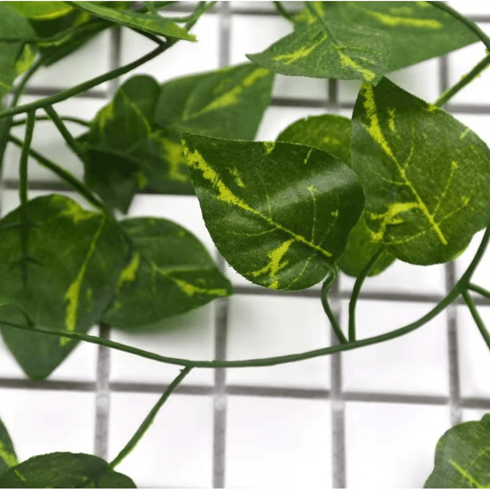 LED Green Ivy Vine String Lights 210cm Artificial Hanging Plant Decor 1