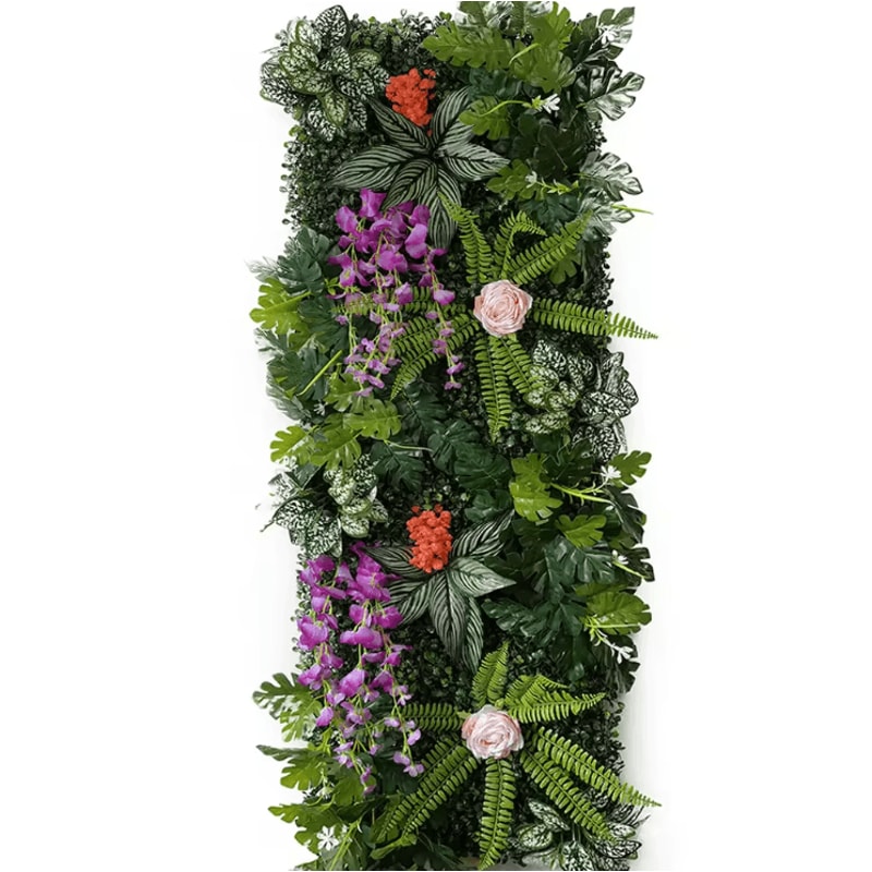 Artificial Grass Wall Backdrop Panel Lush Green Plant Wall Decor For Events Home 1