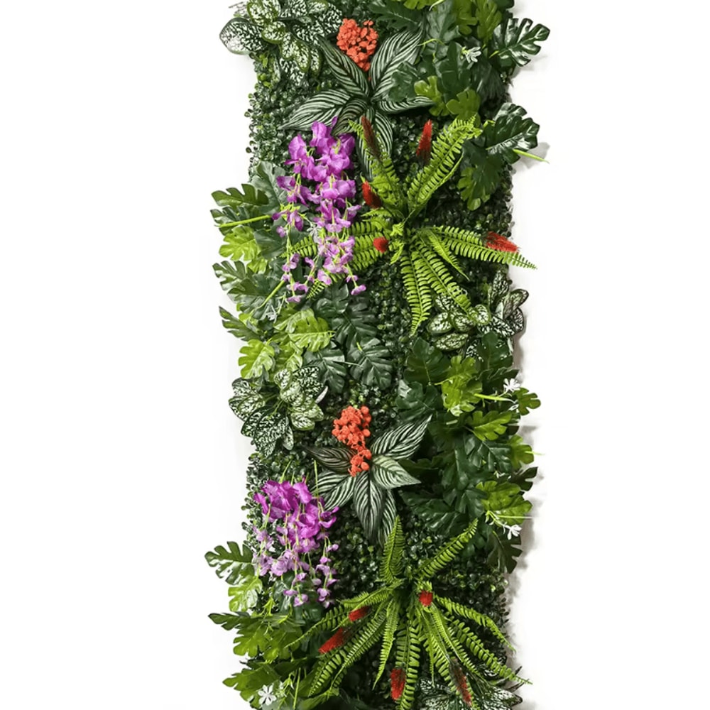 Artificial Grass Wall Backdrop Panel Lush Green Plant Wall Decor For Events Home 4