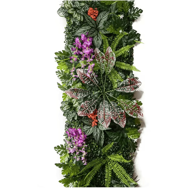 Artificial Grass Wall Backdrop Panel Lush Green Plant Wall Decor For Events Home 11