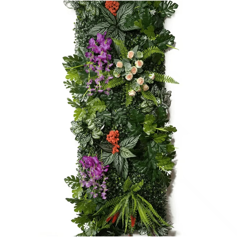 Artificial Grass Wall Backdrop Panel Lush Green Plant Wall Decor For Events Home 13