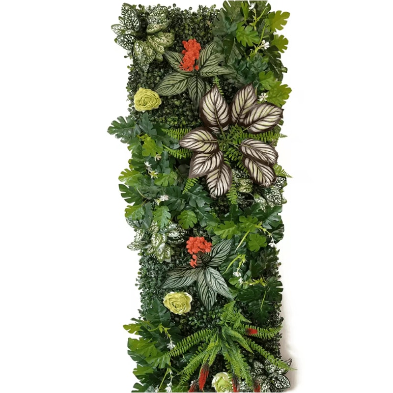 Artificial Grass Wall Backdrop Panel Lush Green Plant Wall Decor For Events Home 14