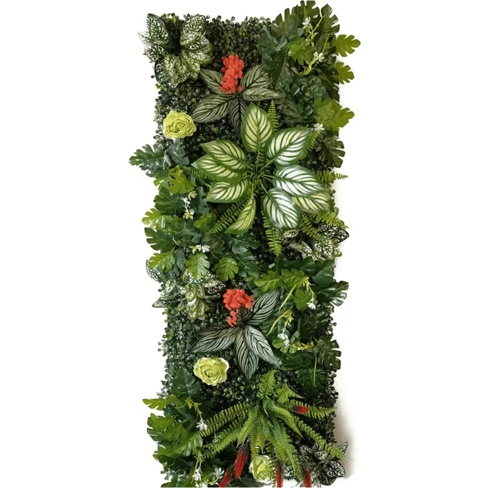 Artificial Grass Wall Backdrop Panel Lush Green Plant Wall Decor For Events Home 15