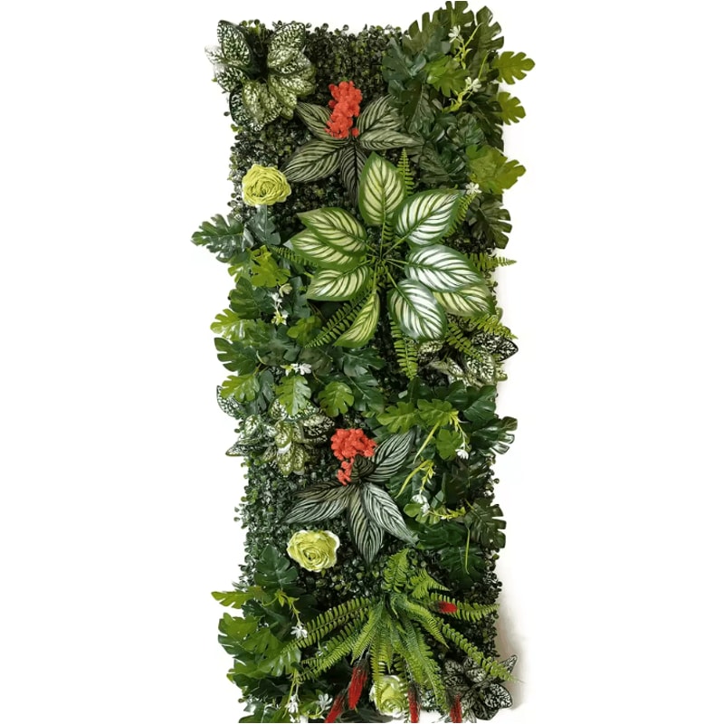 Artificial Grass Wall Backdrop Panel Lush Green Plant Wall Decor For Events Home 15