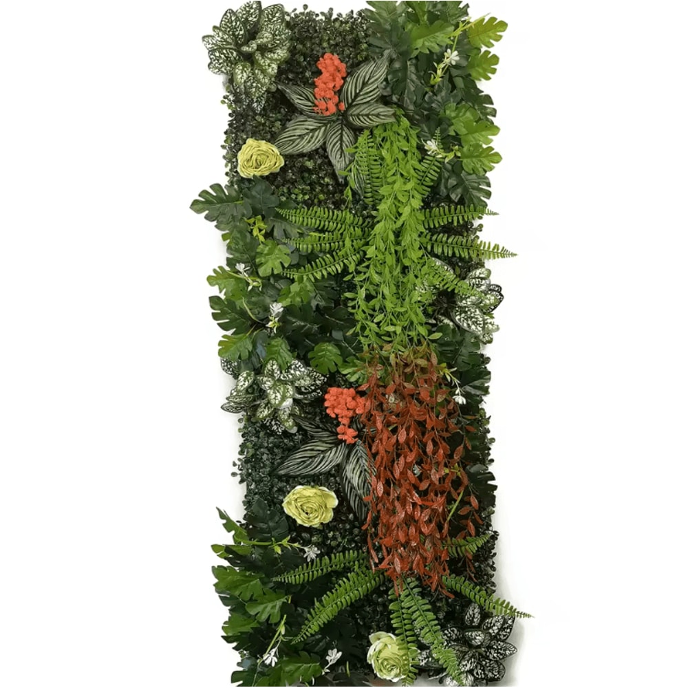 Artificial Grass Wall Backdrop Panel Lush Green Plant Wall Decor For Events Home 16