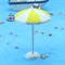 Mini Dollhouse Beach Umbrella Cute Sun Parasol For DIY Miniature Decor 3